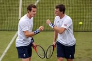 Andy and Jamie Murray